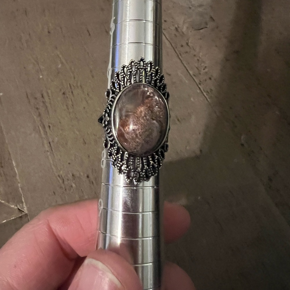 Elegant Garden Quartz Ring